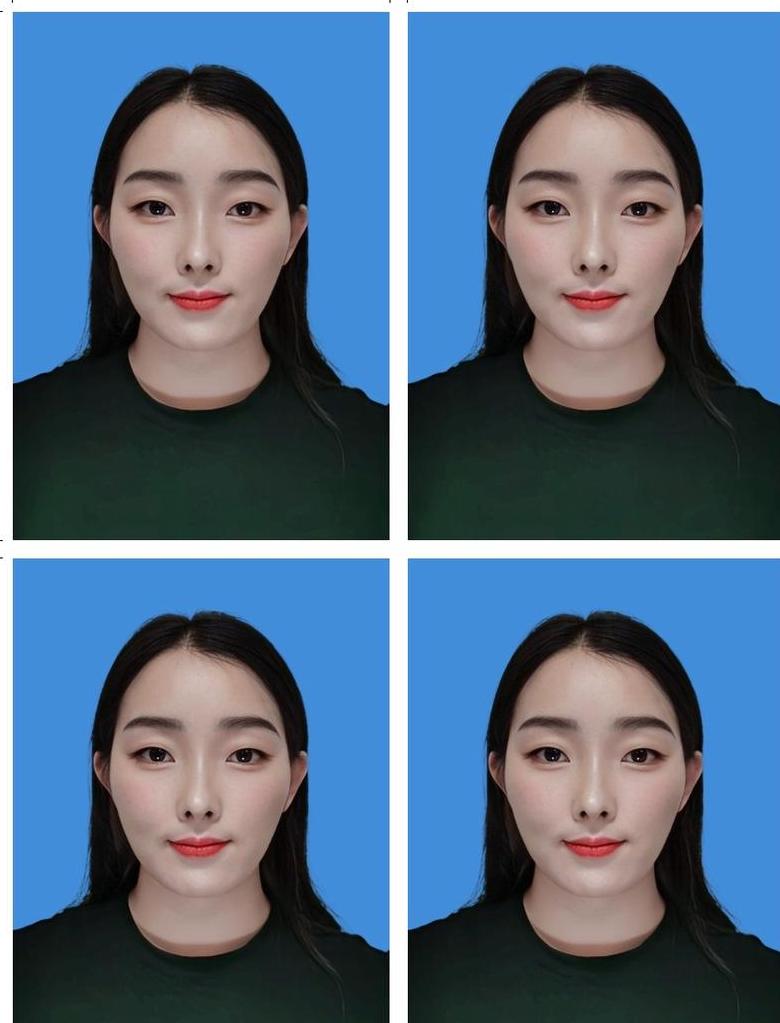 一寸照片电子版制作教程