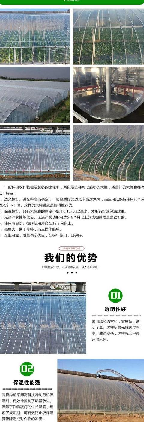 温室大棚塑料薄膜重量与面积换算指南