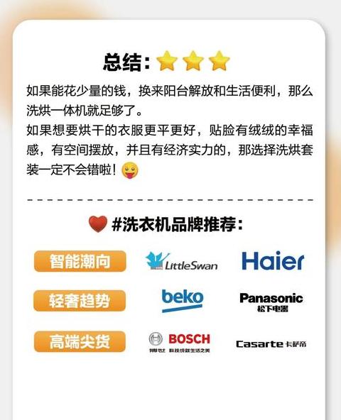 滚筒洗衣机更耐用，选购指南揭秘
