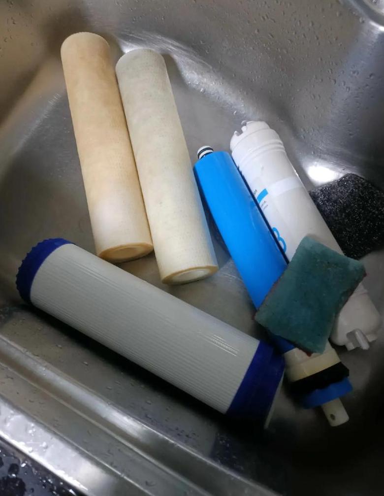 奥克斯净水器滤芯清洗及安装指南