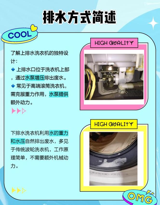 上排水vs下排水：洗衣机排水方式优劣解析
