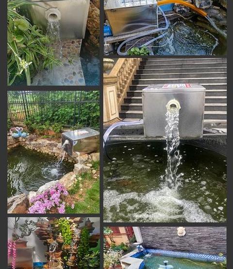 庭院鱼池简易水循环过滤器制作教程